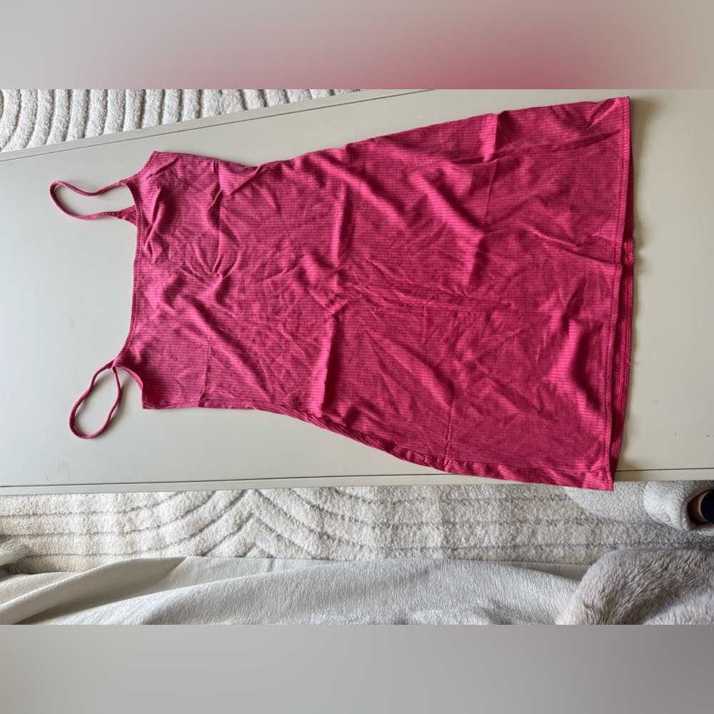 Reformation pink cotton dress